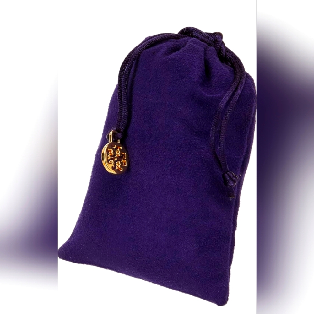 Tory Burch Jewelry Sak Ring Earrings Necklace Holder Pouch Gift Dust Bag Sack